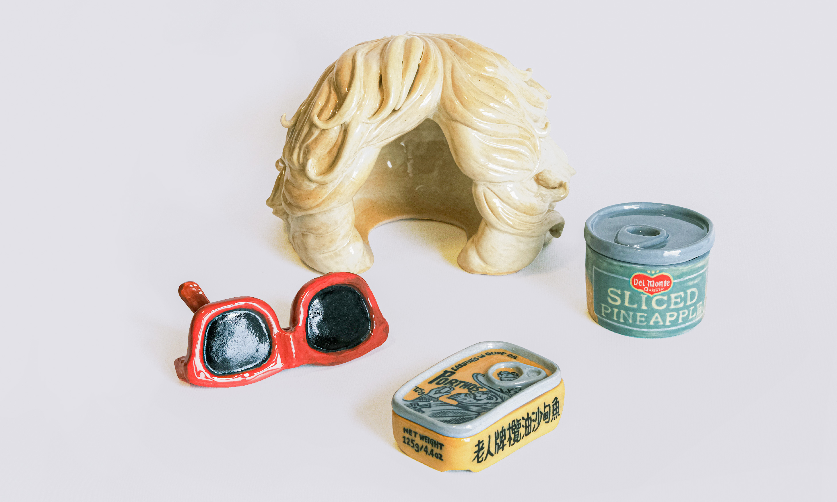 Chungking-Expresss, a creative ceramic works by Mu-Se Kuo